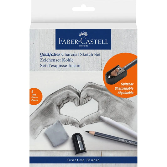 Goldfaber Charcoal Sketch Set - Faber-Castell
