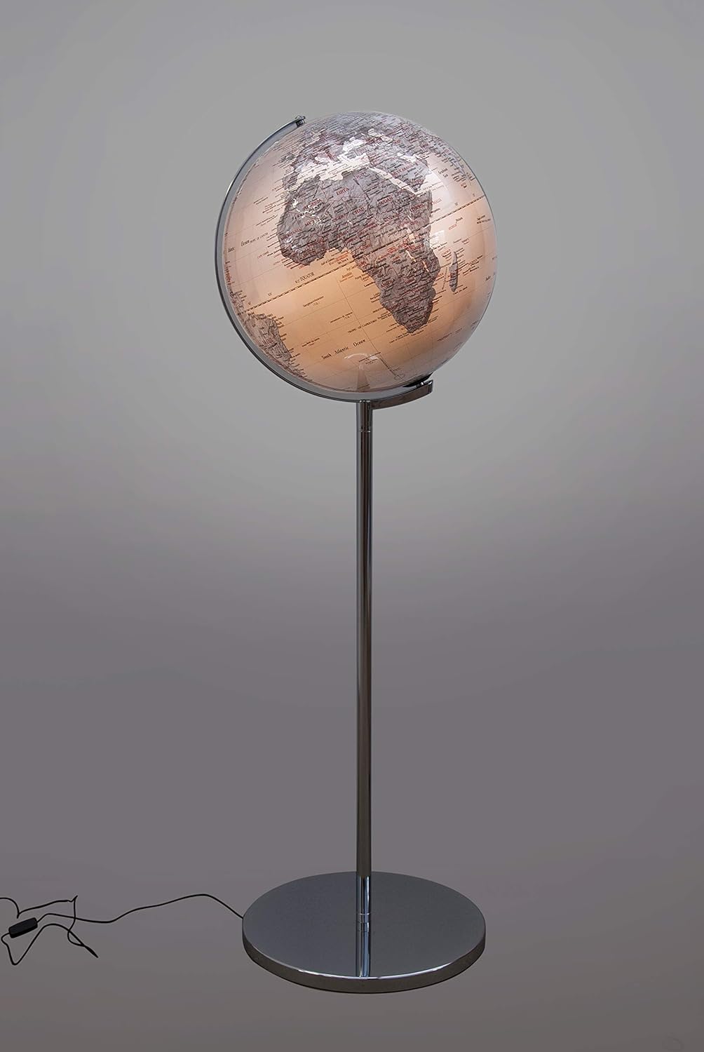 TROIKA globo illuminato in piedi Ø 43 cm, altezza 1,32 m SOJUS LIGHT