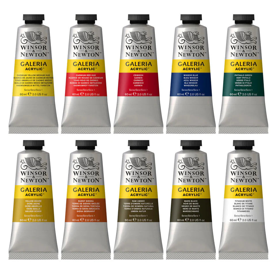 Galeria Acrylic Set 10x60ml