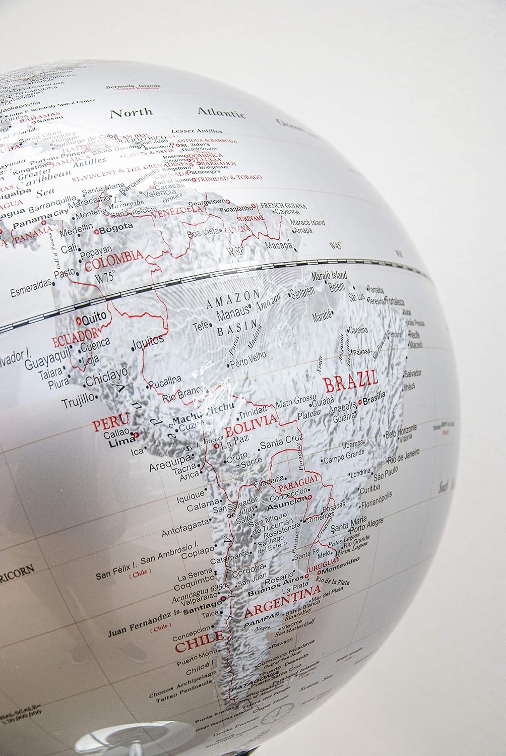 TROIKA globo illuminato in piedi Ø 43 cm, altezza 1,32 m SOJUS LIGHT