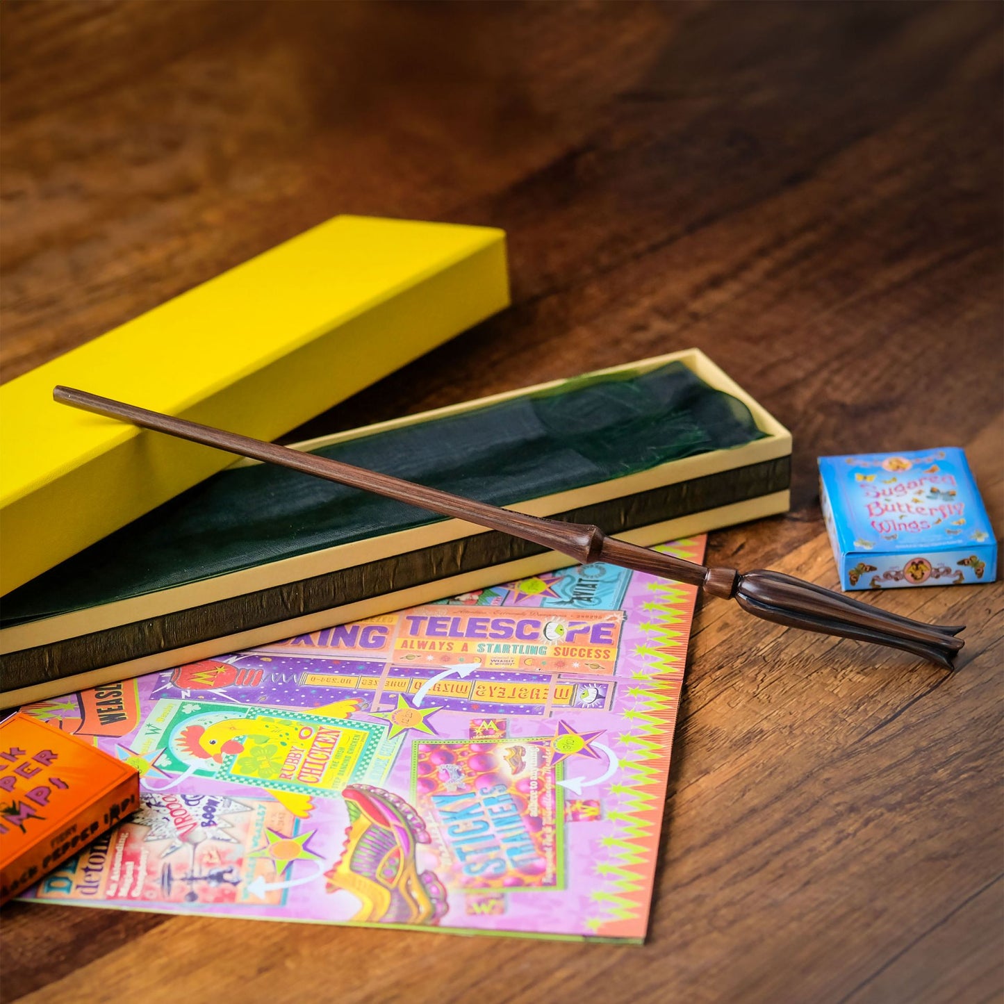 Bacchetta di Luna Lovegood Ollivander (Replica Ufficiale)