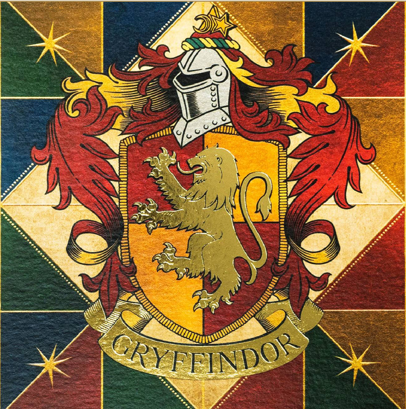 NOTECARD GRYFFINDOR HOUSE CREST