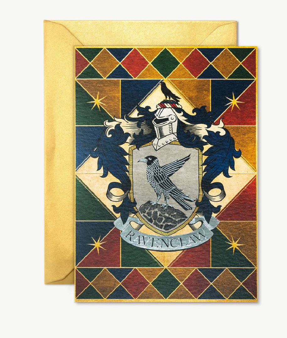 RAVENCLAW HOUSE CREST NOTECARD