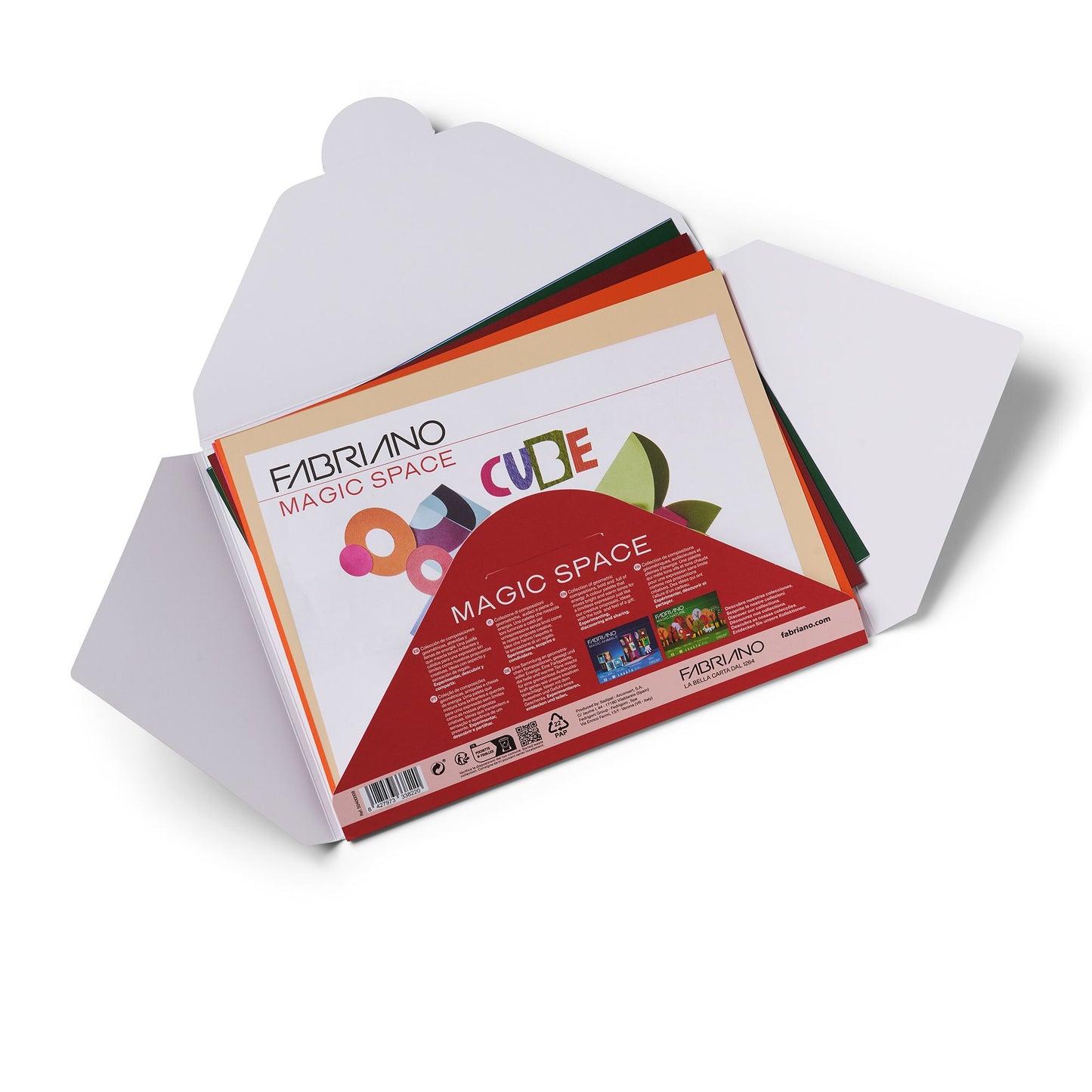 Set 20 fogli colorati Magic Space