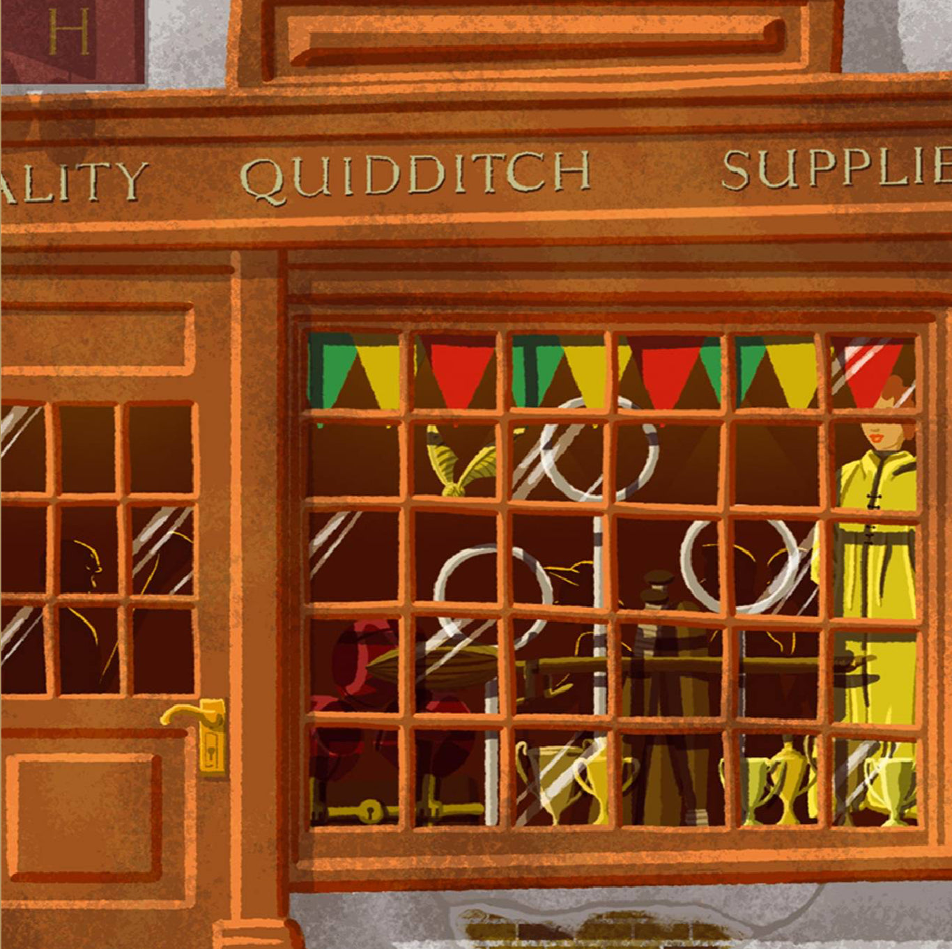 STAMPA QUALITY QUIDDITCH SUPPLIES 30X40 cm