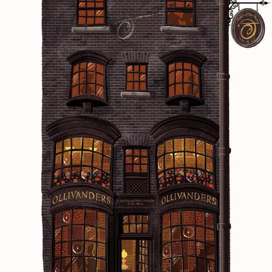 STAMPA OLLIVANDERS 30X40 cm