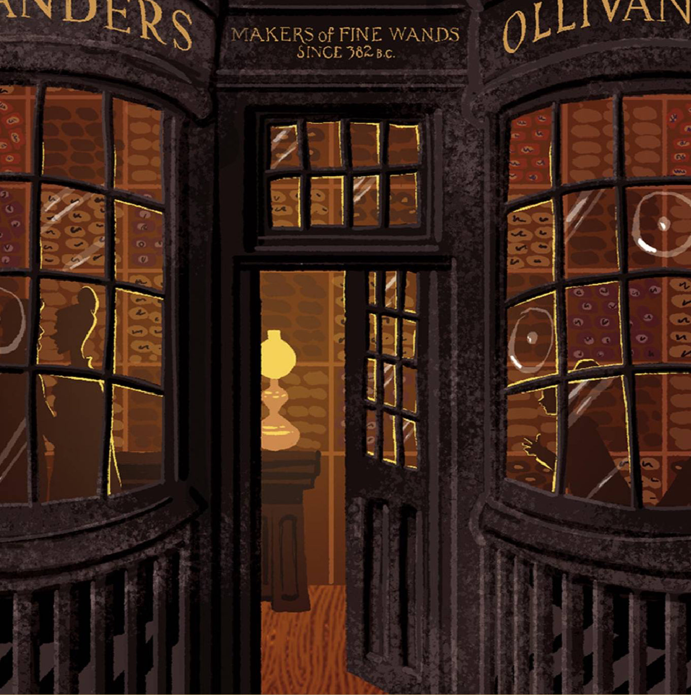 STAMPA OLLIVANDERS 30X40 cm