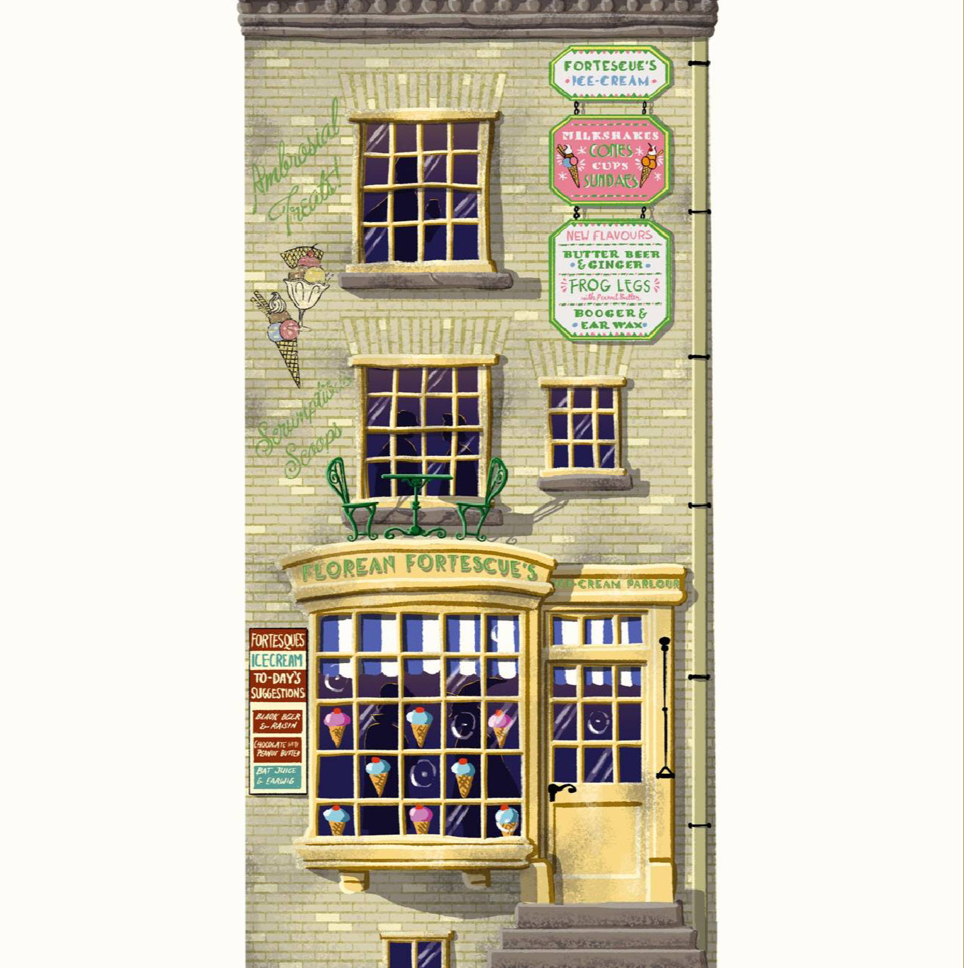 STAMPA FLOREAN FORTESCUE'S ICE-CREAM PARLOUR
