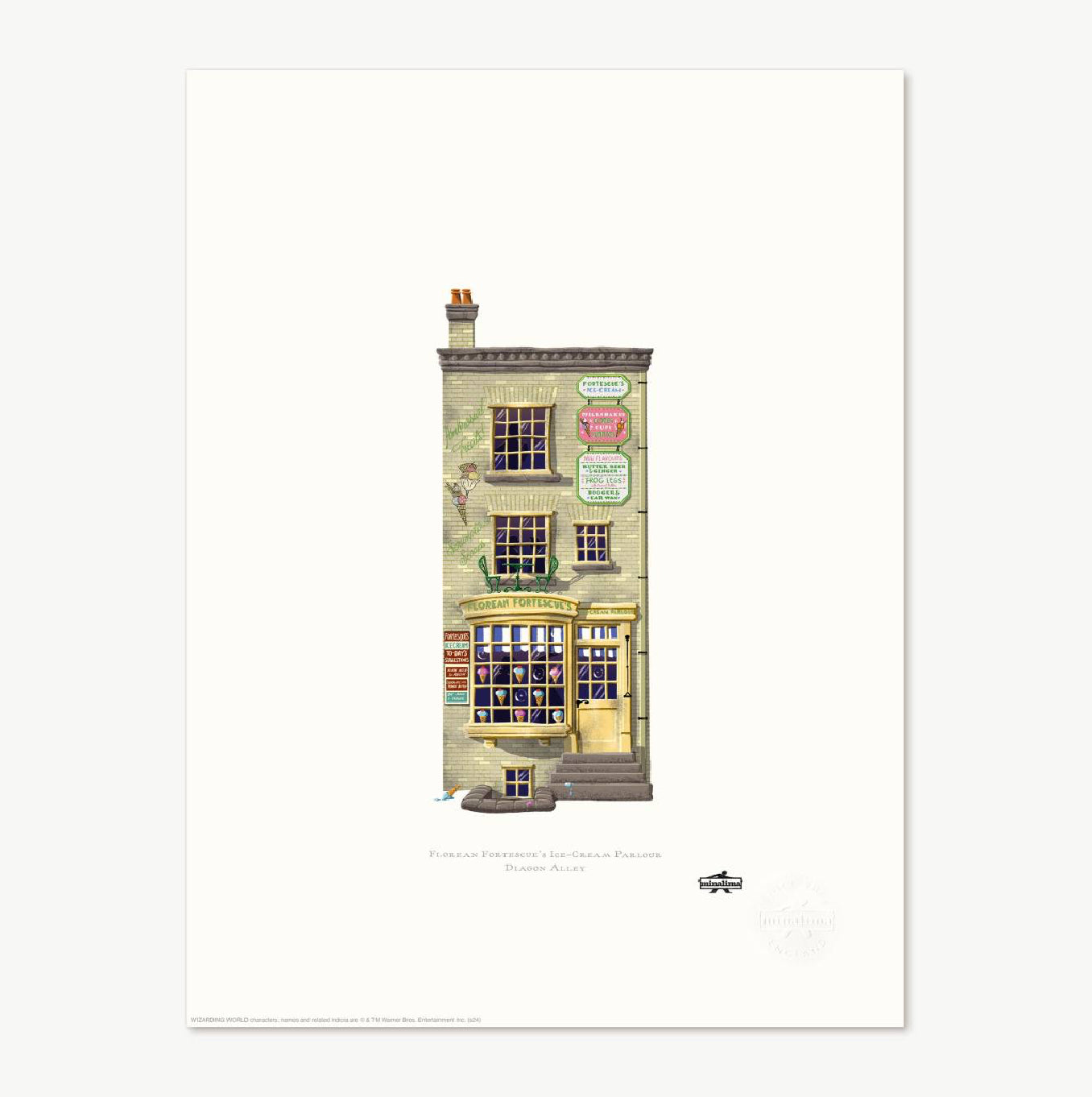 STAMPA FLOREAN FORTESCUE'S ICE-CREAM PARLOUR