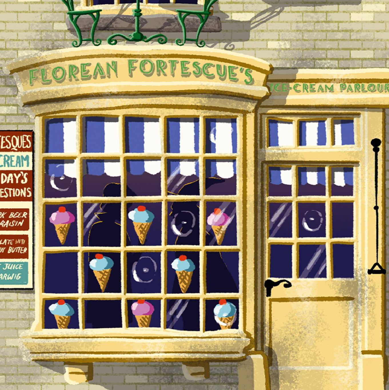STAMPA FLOREAN FORTESCUE'S ICE-CREAM PARLOUR