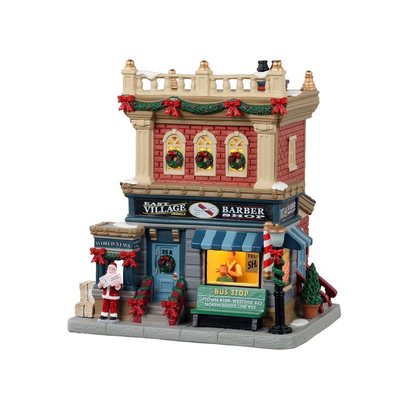 East Village Barber Shop B/O 4.5V Cod. 15771 Lemax