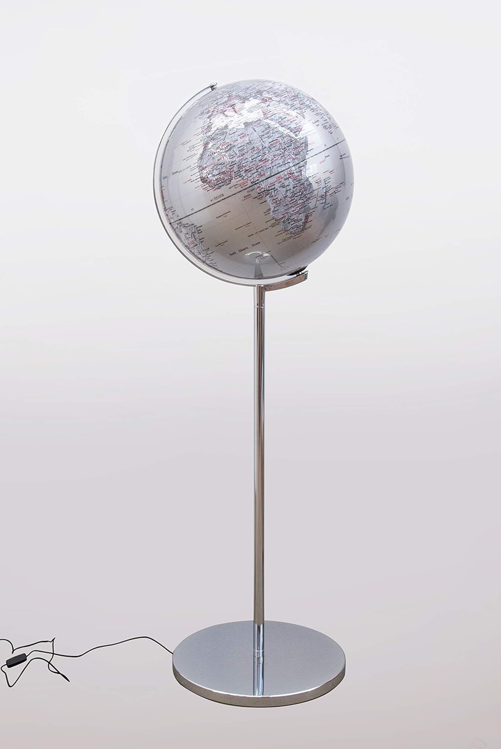 TROIKA globo illuminato in piedi Ø 43 cm, altezza 1,32 m SOJUS LIGHT