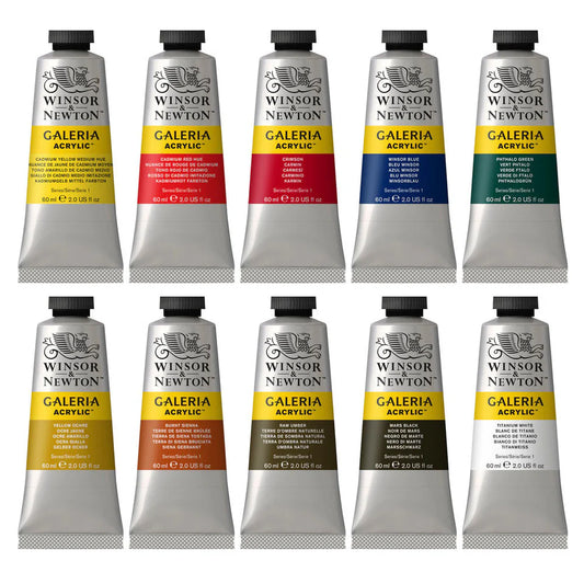 Galeria Acrylic Set 10x60ml