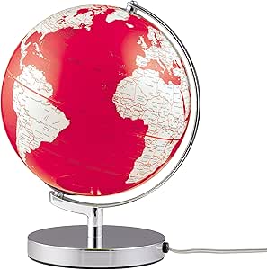 Globo  TERRA LIGHT  rosso, bianco – TROIKA Original