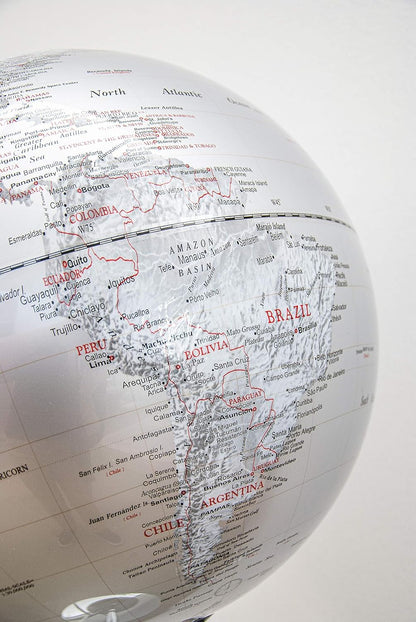 TROIKA globo illuminato in piedi Ø 43 cm, altezza 1,32 m SOJUS LIGHT
