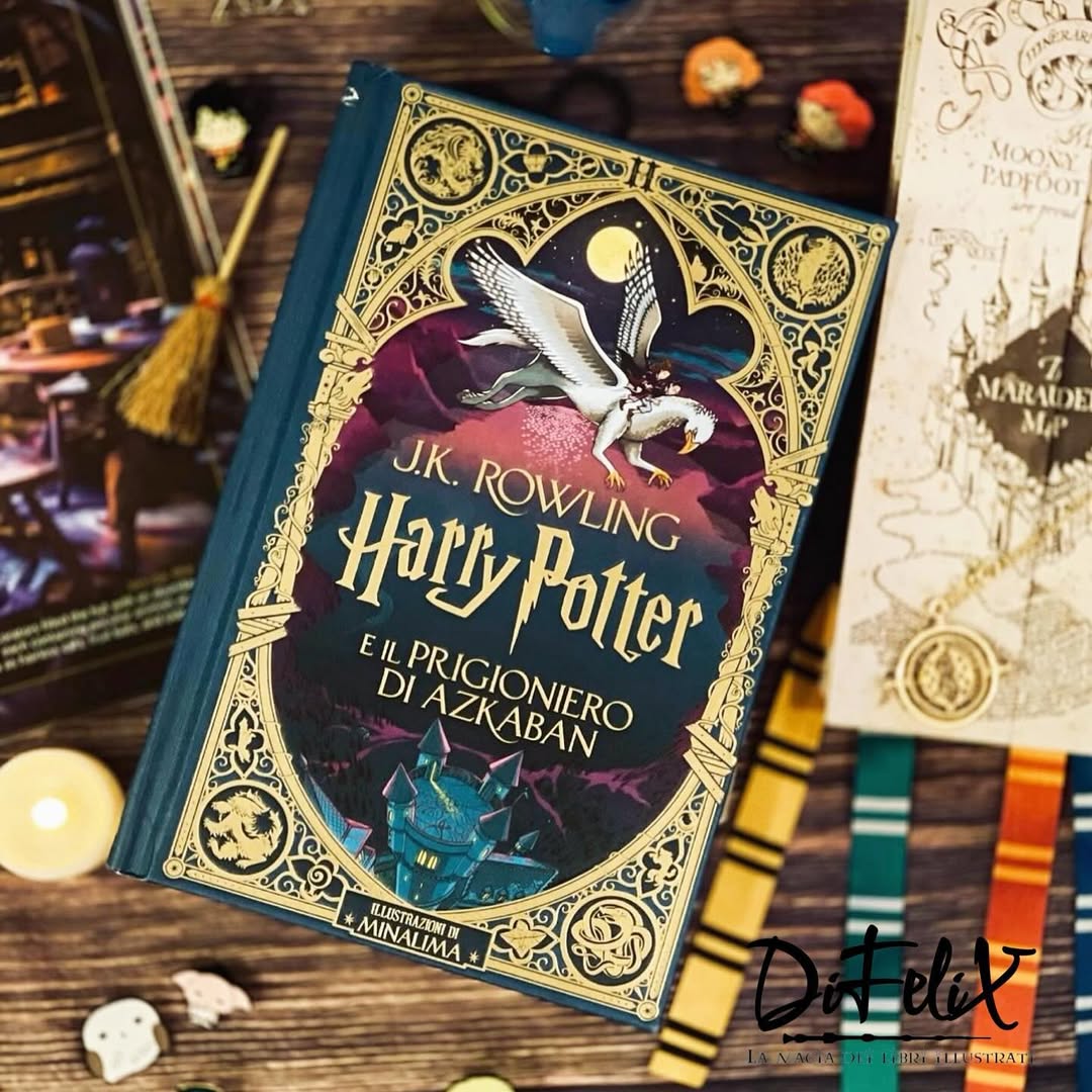 Cofanetto libri Harry Potter collezione “MinaLima” originale