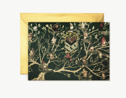 BLACK FAMILY TAPESTRY  NOTECARD