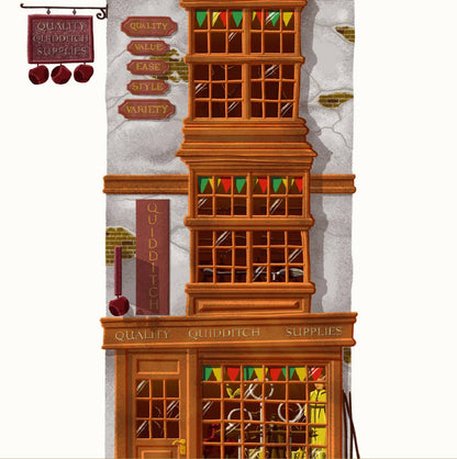 STAMPA QUALITY QUIDDITCH SUPPLIES 30X40 cm