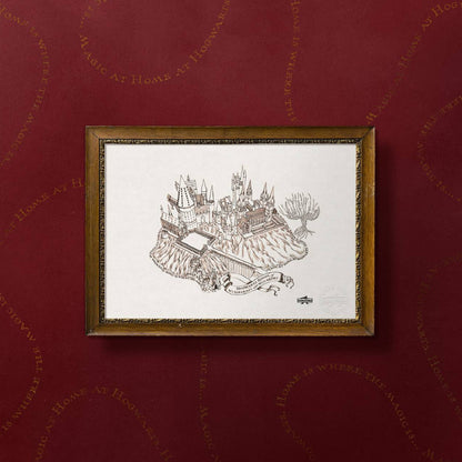 STAMPA Magic at Home at Hogwarts 29,7x21cm