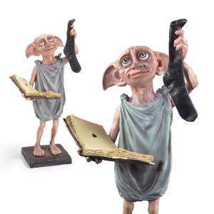 Harry Potter Statua in Resina Elfo Dobby Con Calzino 24 Cm Noble Collection