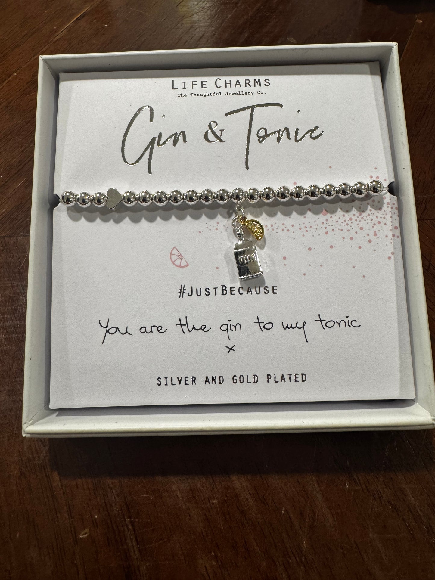 GIN TO MY TONIC BRACELET