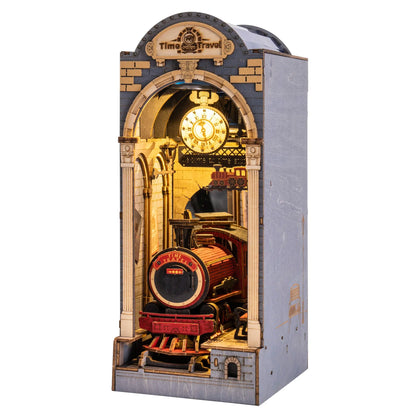 Robotime Rolife  viaggio nel tempo puzzle 3D in legno arredamento libreria