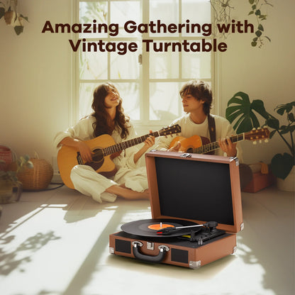 Maio C200 dispositivo grammofono vintage a cinghia, disco in vinile, giradischi, stereo ad alta fedeltà, altoparlante integrato, 3 velocità