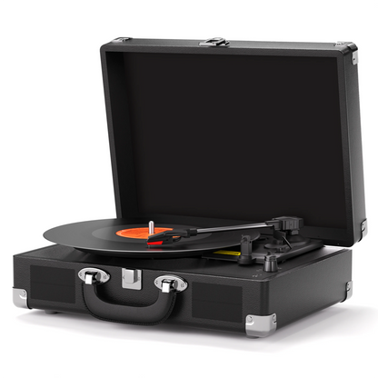 Maio C200 dispositivo grammofono vintage a cinghia, disco in vinile, giradischi, stereo ad alta fedeltà, altoparlante integrato, 3 velocità