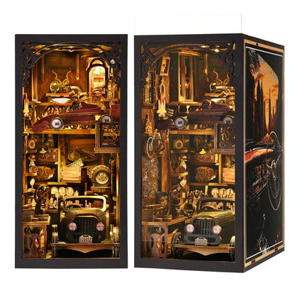 Kit per angolo lettura Magic House fai da te Puzzle in legno Libreria Inserto Decorazione Casa delle bambole Modello Fermalibri Costruzione Decorazione per la casa Regali
MODELLO "H. POTTER"