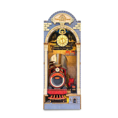 Robotime Rolife  viaggio nel tempo puzzle 3D in legno arredamento libreria