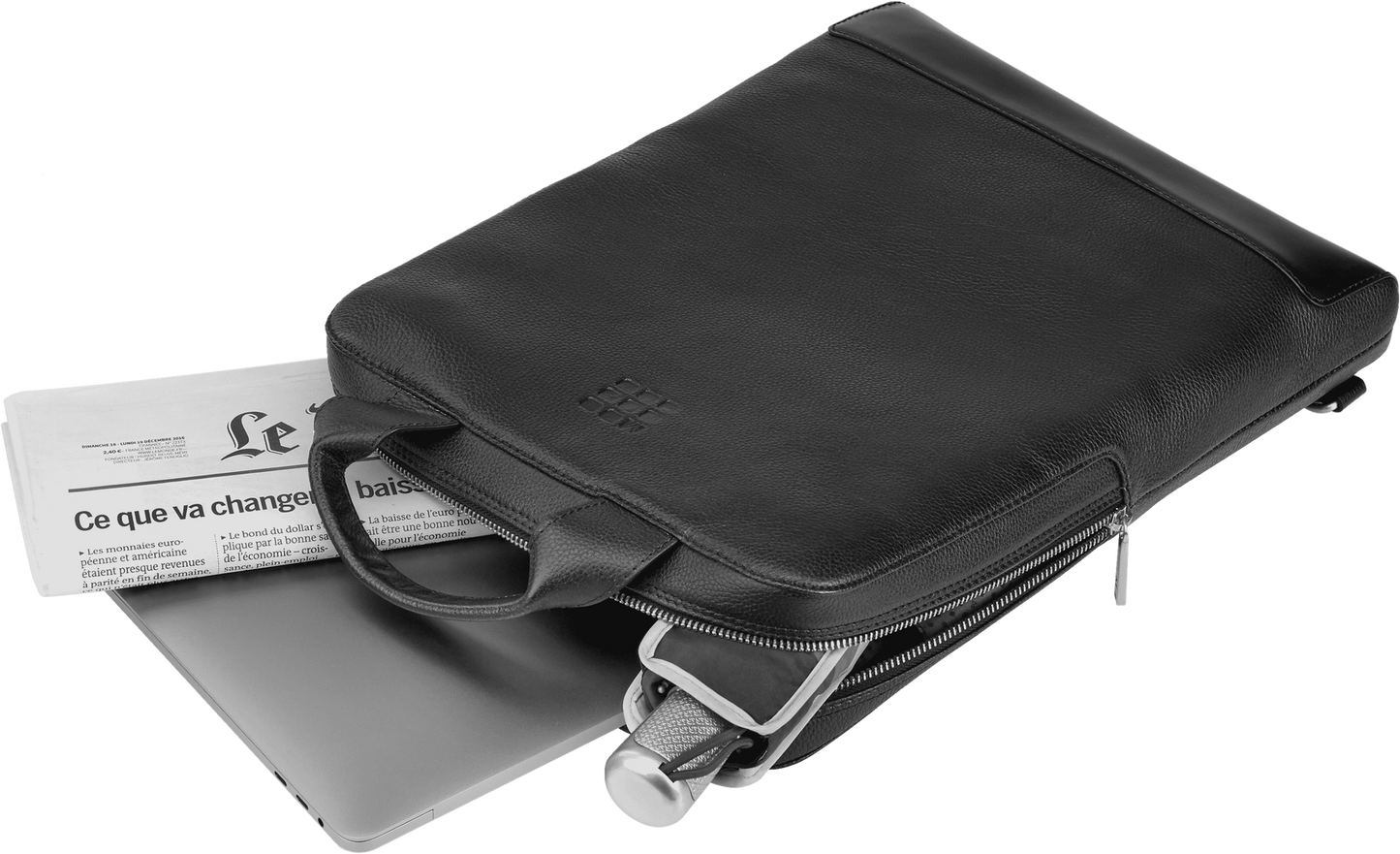 MOLESKINE Borsa per dispositivi verticale - 15" CLASSIC PELLE NERO