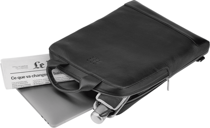 MOLESKINE Borsa per dispositivi verticale - 15" CLASSIC PELLE NERO