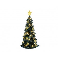 Snowy Christmas Tree Clear Light B/O 4.5V Cod. 54526